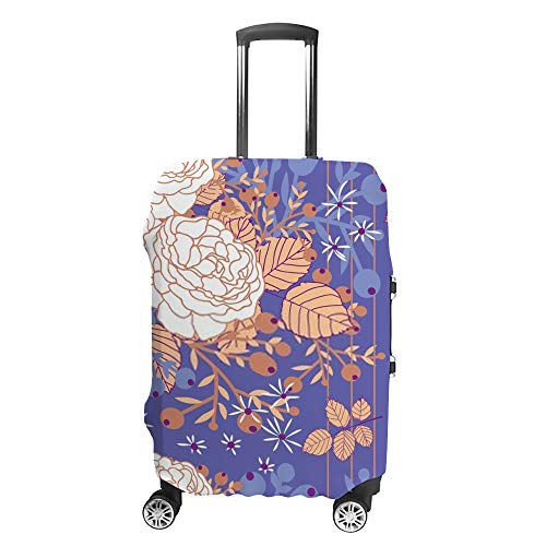 Housse pour valise motif roses florales pour vos vacances de charme