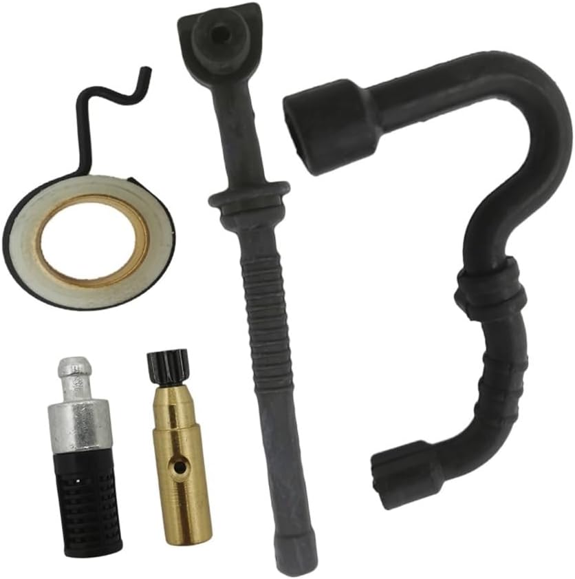 Fuel Hose Oil Line Worm Gear Kit Fit For MS180 MS170 018 017 Chainsaw Spare Part