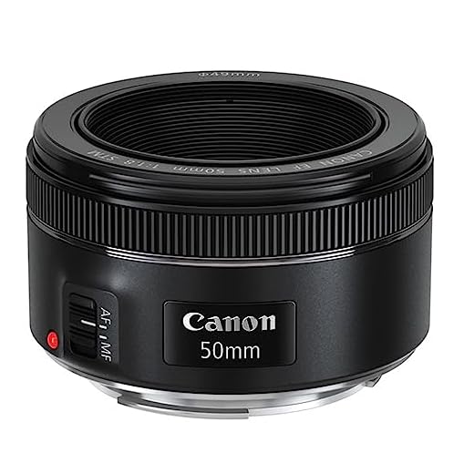 Canon 50mm f/1.8 STM Prime Lens Kit