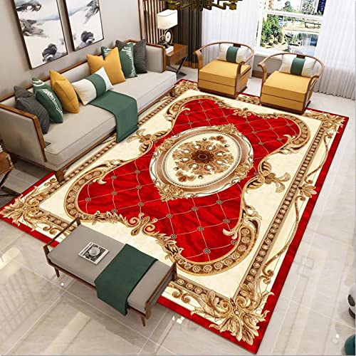 Alfombra antideslizante para salón y dormitorio, diseño geométrico moderno, ideal para pasillo y oficina