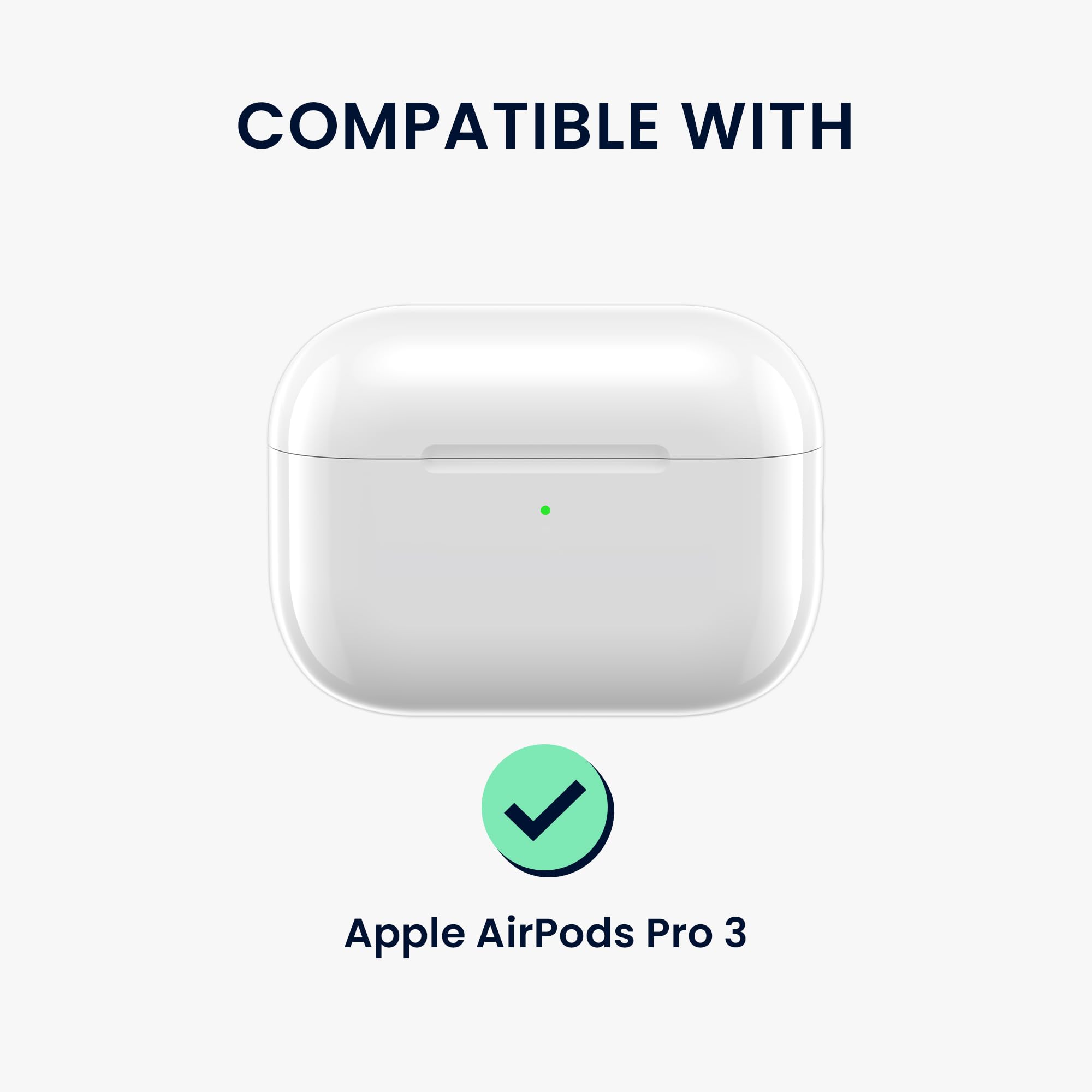 kwmobile Etui kompatybilne z Apple Airpods Pro 3 Case - Miękka ochronna obudowa TPU - Żółto-przezroczysta cytryna