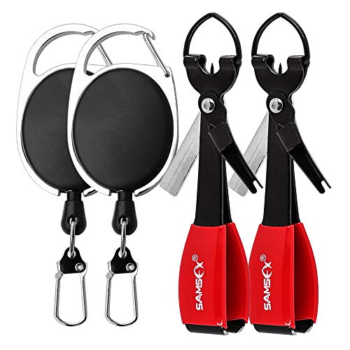 SAMSFX Fishing Quick Knot Tying Tool 4 in 1 Mono Line Clipper 420