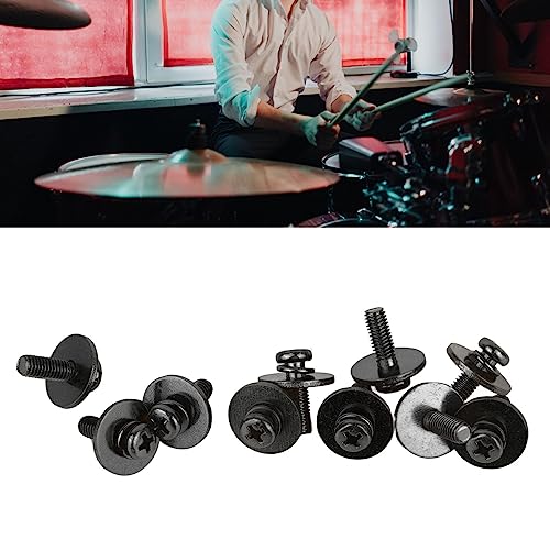 Kit 10 tornillos de fijación para batería color negro miniatura 3