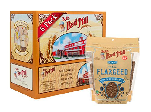 Bob's Red Mill Raw Whole Brown Flaxseed, 13-ounce (Pack of 6) - image 1