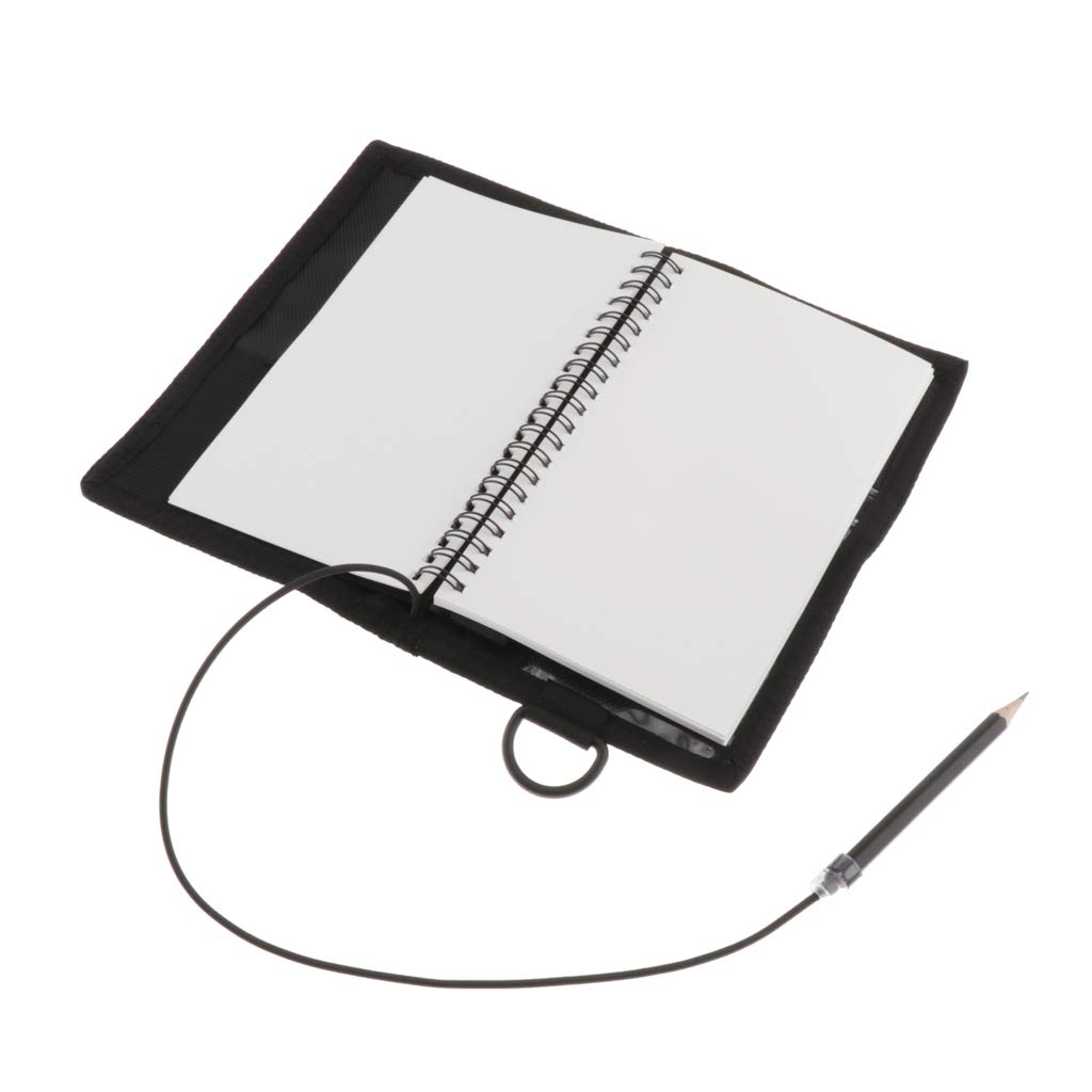 Carnet de plongée avec 25 pages intérieures étanches Rouge