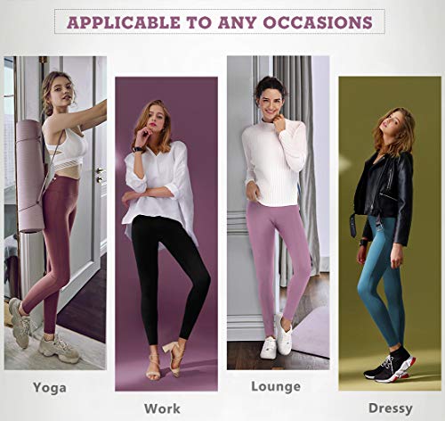 Iuga High Waisted Leggings For Women Running Workout Leggings With Inner Pocket Yoga Pants For Women Black #TOP4