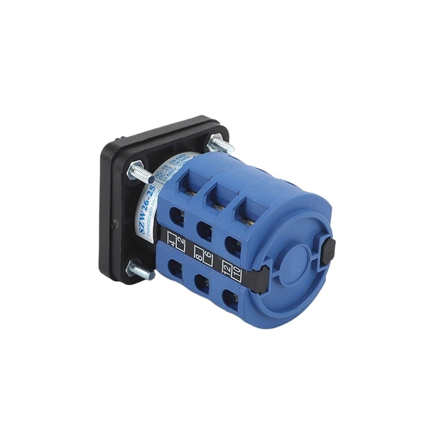 1pcs SZW26/LW26-25 Changeover Switch 3 Position 25A Silver Contact Rotary Cam Universal Switch D101.1D202.2 D303.3 D404.4(25A D303.3)