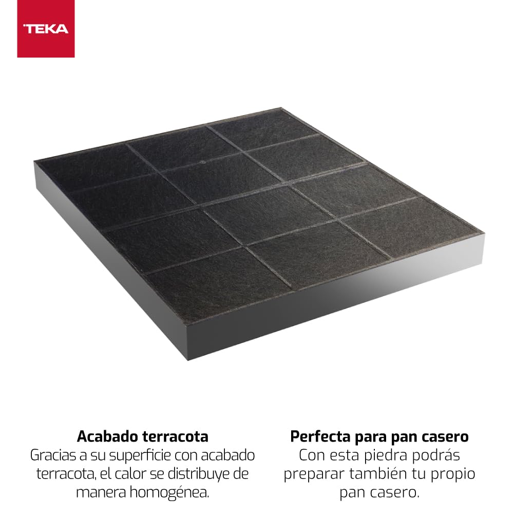 Teka C1RTK - Filtro de Carbón Convencional, para Campana en Recirculación, Modelo Cuadrado, Instalación Sencilla, para Modelos DLV, DVT 68660/78660/98660, Color Carbón