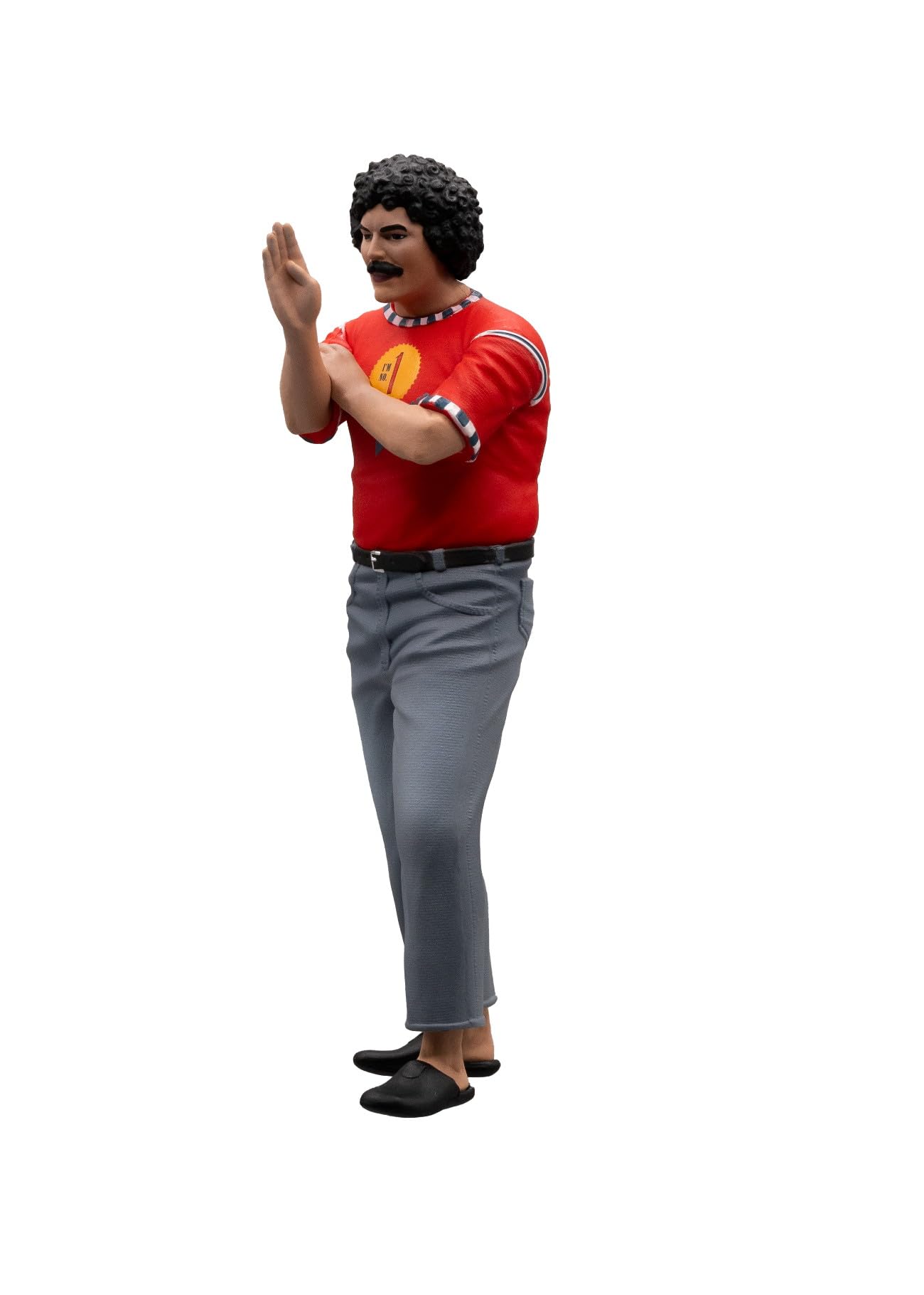 FANTOZZI - il panettiere Cecco lo scfilatino specialo - Scena Film - Statua Figura da Collezione in PVC - altezza 12cm