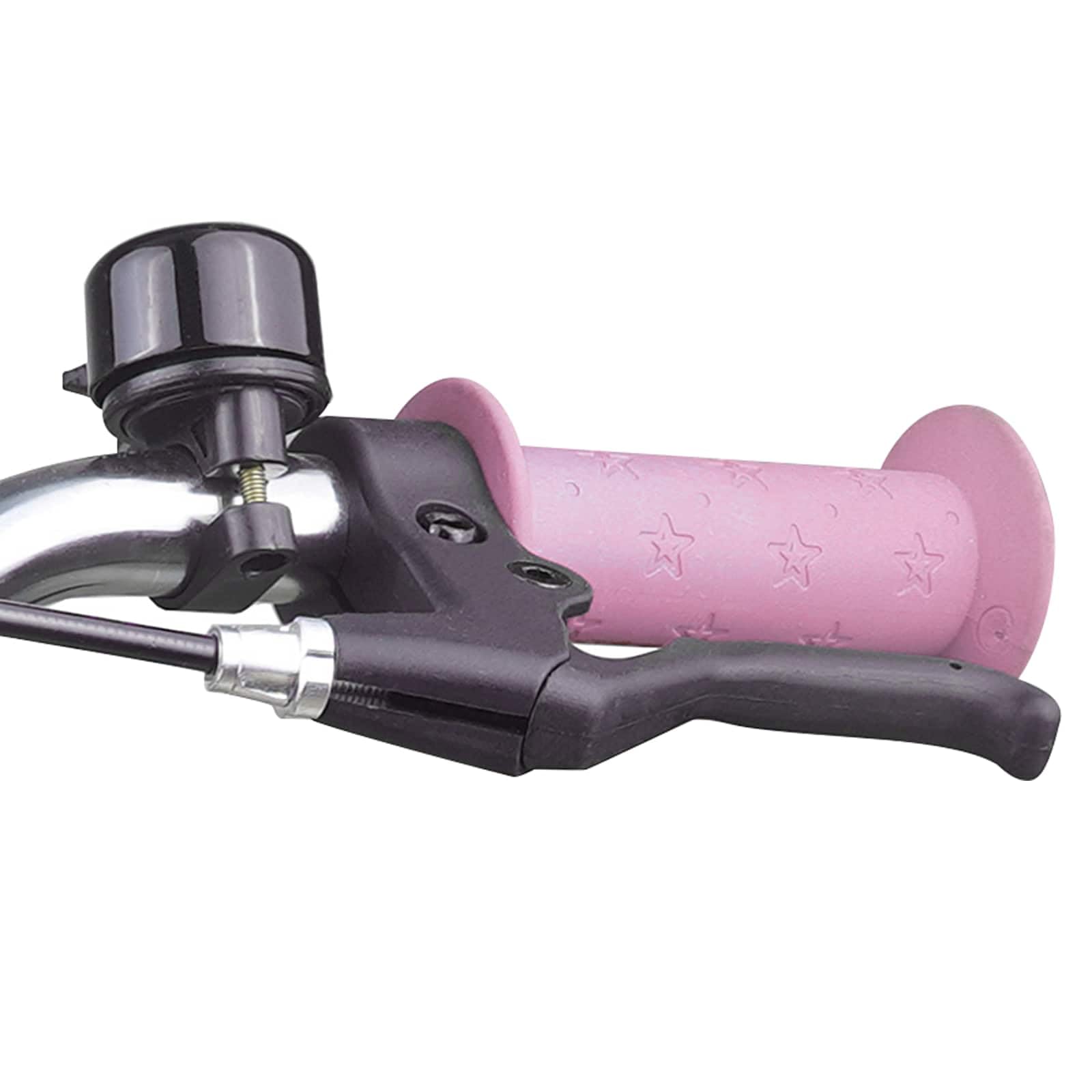 Kinderfahrrad 20 Zoll Hellrosa aus Stahl mit verstellbarem Lenker und Sitz, Linearzugbremse, Schutzblech für 6-11 Jahre, 11,4 kg, ideal zum Lernen, Freizeit, Training und Pendeln
