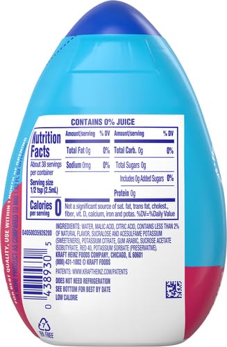 Image of MiO Sugar-Free Fruit Punch Naturally Flavored Liquid Water Enhancer 1 Count 3.24 fl oz (Pack of 2)