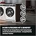 AEG WiFi Wärmepumpentrockner 9 kg mit SmartDry, Serie 9000X AbsoluteCarePlus - Daunentrocknung, 3D-Scan Restfeuchteermittlung, A, Trommelbeleuchtung, Knitterschutz -Weniger Bügelaufwand TR9XW80890