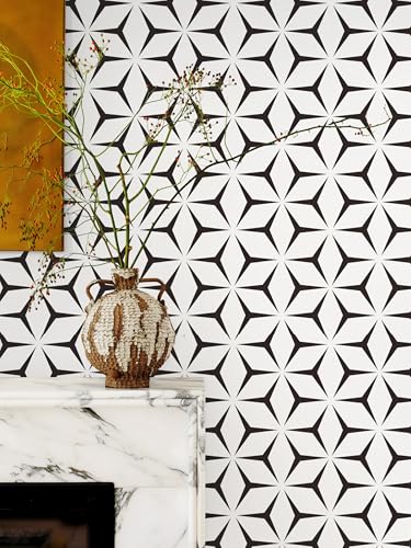 myforHD Carta da Parati Autoadesiva Impermeabile Minimalista Moderna con Motivo Geometrico a Strisce per Arredamento di Bagno, Soggiorno, Cucina e Camera da Letto