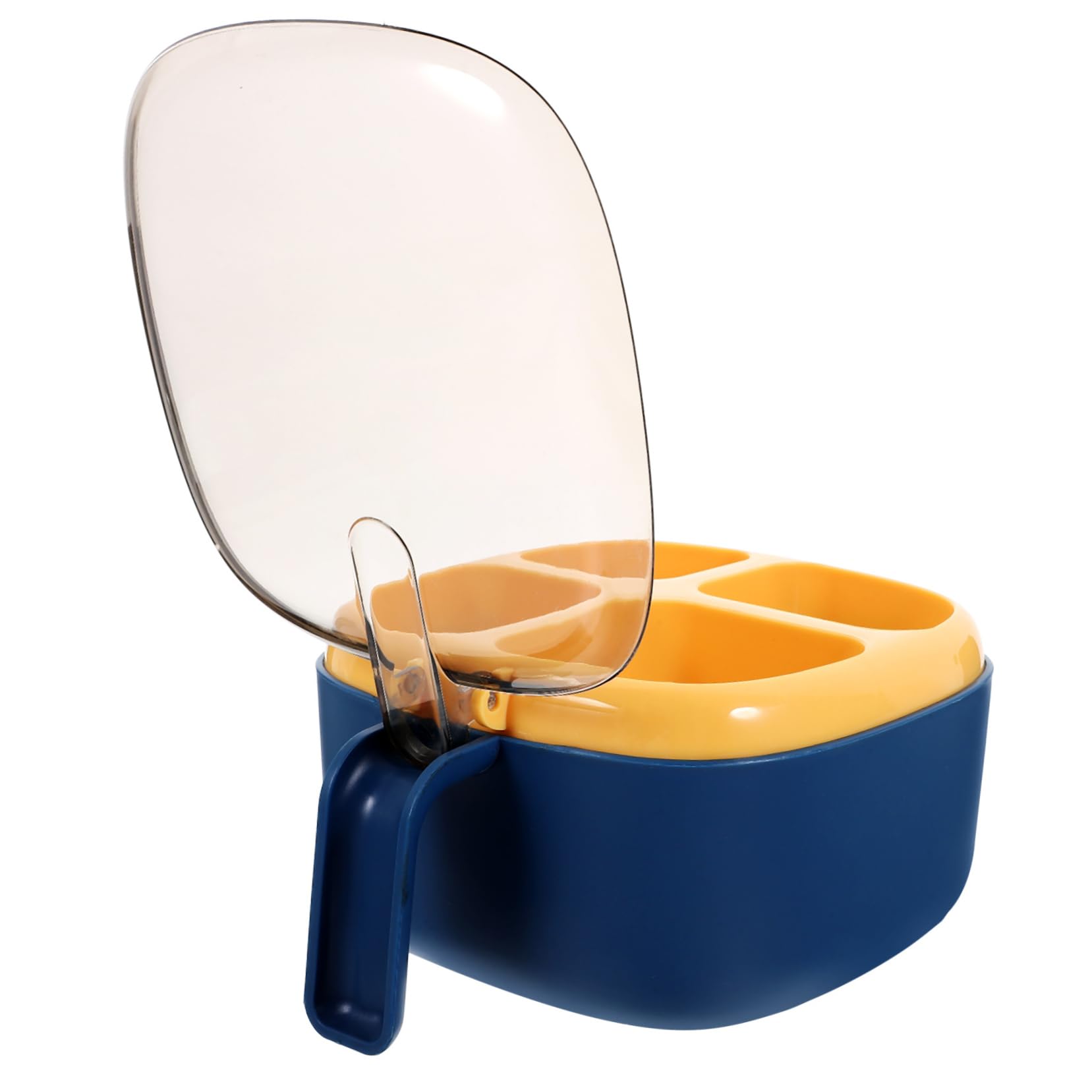 Cabilock Boîte De Rangement Efficace Pour Assaisonnements 5 Compartiments Pots À Épices Récipients Pour Condiments Délicats Cuisine