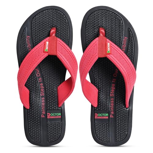 Image of DOCTOR HEALTH SUPER SOFT Men's Acupressure Slippers | Flip-Flops | Men's & Boy's Slippers | Comfortable & Lightweight | Soft Foot Massager | All Day Wear Acupressure Slipper