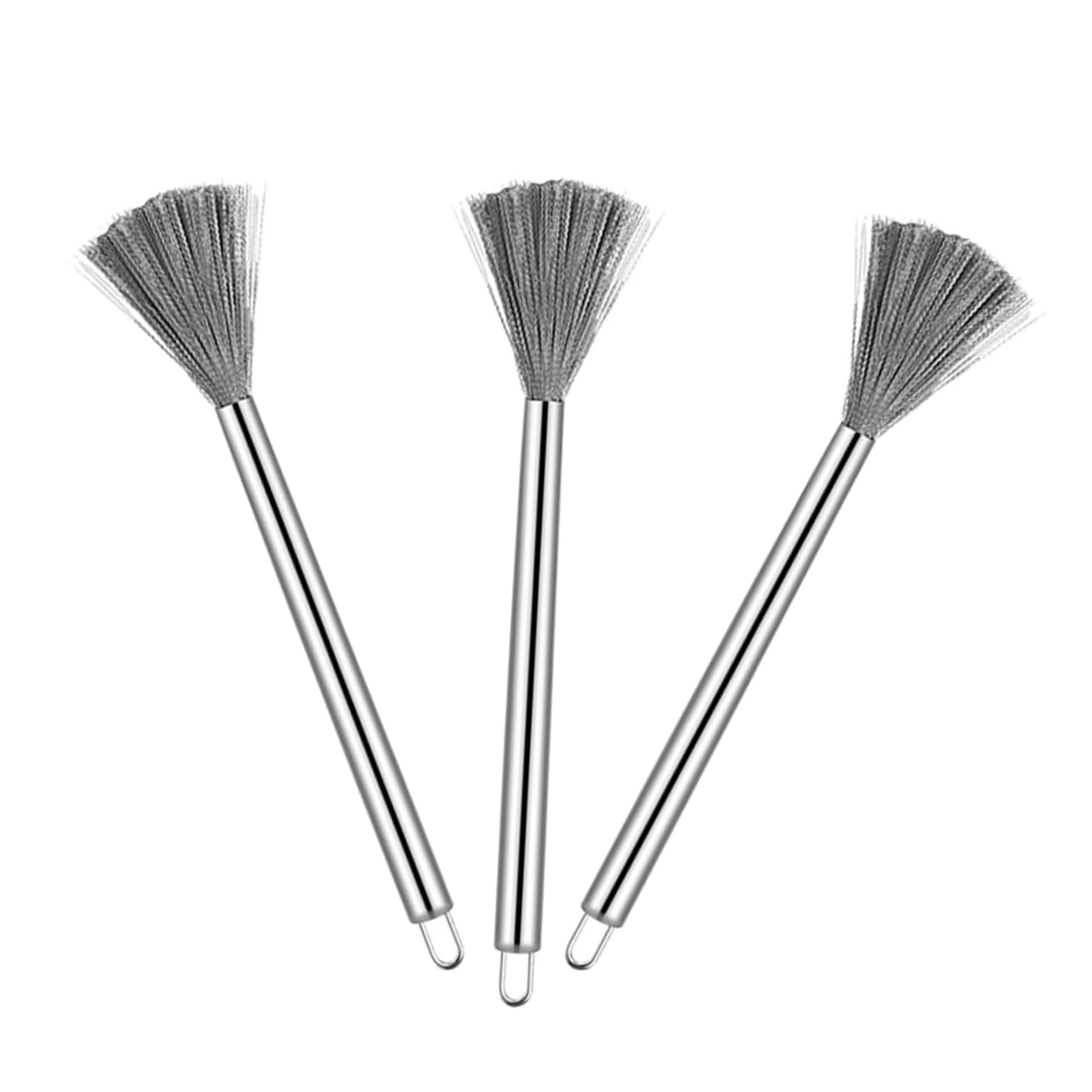 Sosoport 5 Series Cepillo De Limpieza De La Cocción Cepillo para Limpiar Ollas Cepillo De Cocina Cepillo De Plato De Cocina Cepillo De Limpieza para Cocina Acero Inoxidable 3 Piezas X 5