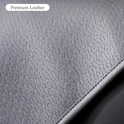 HonunGron Leder Sofabezug 1 2 3 4 Sitzer, rutschfest Sofa Überwurf, Universelle Wasserdicht L Form Sofa Abdeckung, Sofaüberwurf Sofaschoner für Hunde, Katzen, Haustiere (Braun,70x120cm)