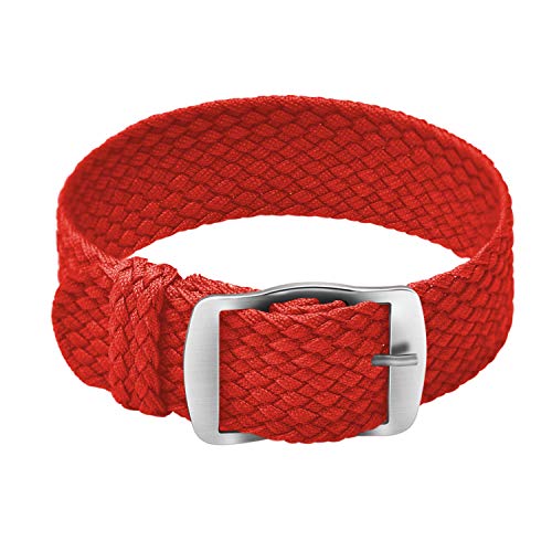 Ullchro Nylon Watch Strap Replacement Perlon Braided Woven Watch Band NATO Men Women