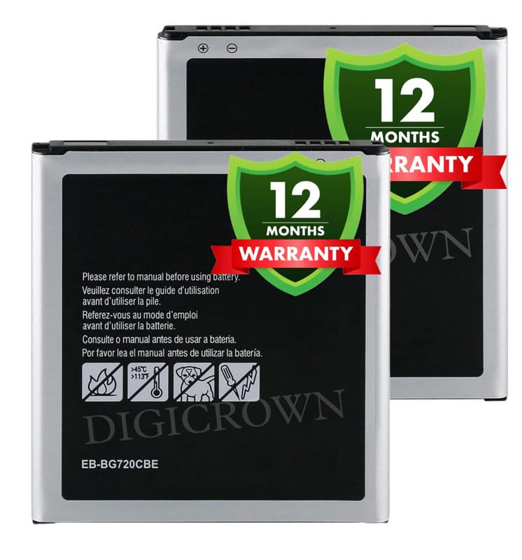 Image of Original EB-BG720CBE Battery Compatible for Samsung Galaxy Grand Max - (2500mAh) - 1 Year Warranty DF7