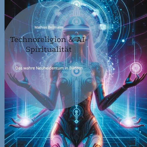 Technoreligion & AI-Spiritualität: Das wahre Neuheidentum in Bildern (German Edition) - Bellmann, Mathias