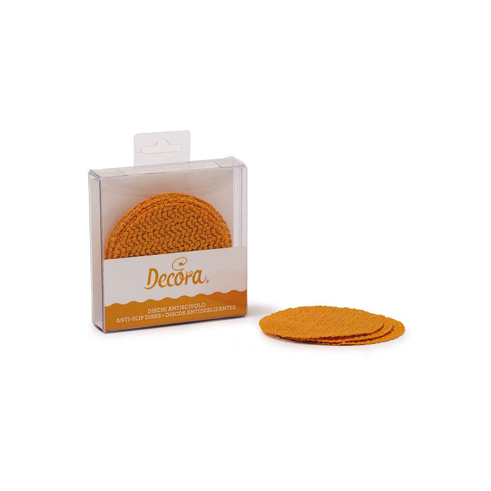 DECORA Antirutsch-Pads – 10 Stück, ø 9 Cm, Für Tisch & Unterlagen