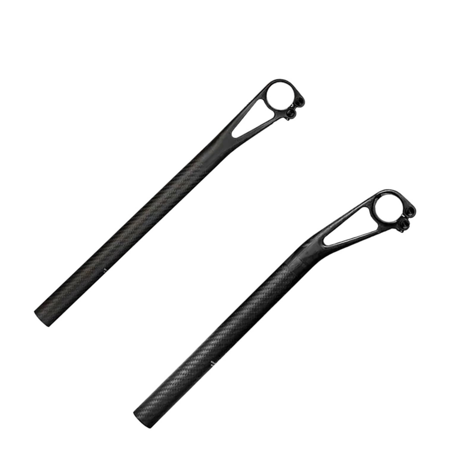 Reggisella leggero in carbonio con arretramento for biciclette da strada | Tubo sella bici arretramento 5/25 mm 25,4/27,2/30,9/31,6 mm, 150 g