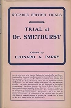 Hardcover Trial of Dr. Smethurst Book