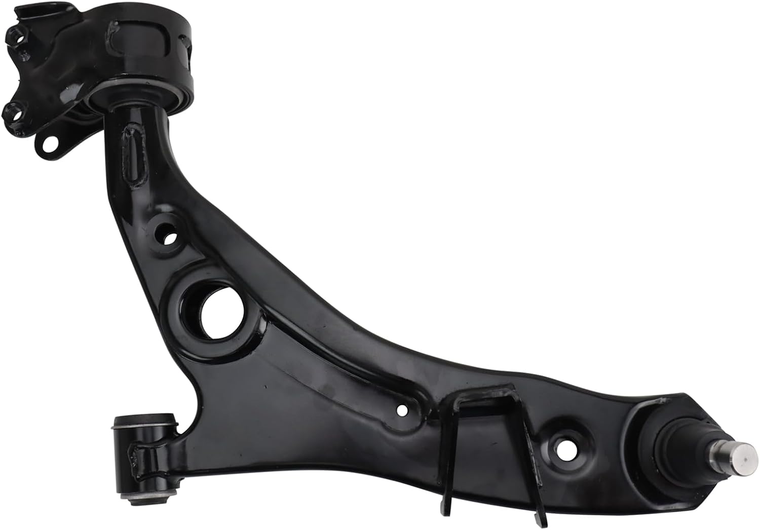 TRQ Front Left Lower Control Arm with Ball Joint Steel Compatible with 2007-2014 Ford Edge 2007-2015 Lincoln MKX