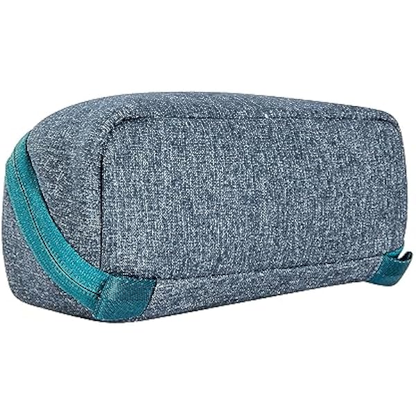 Tatonka Cosmetic Square Zip Pouch S 1 л - расширяемый мешок для белья с 2 сетчатыми карманами на молнии без PFC PFS - 8 x 19 x 7 см темно-синий