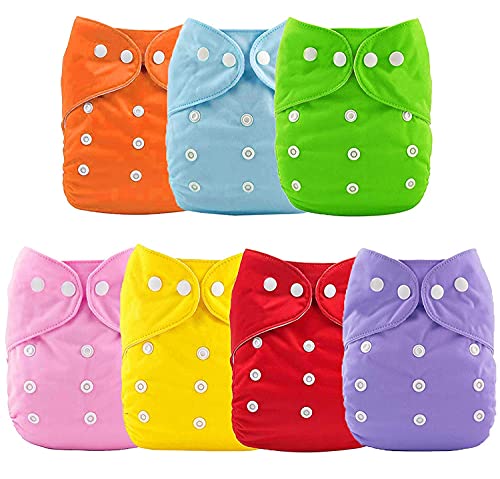 Image of Freesize Washable & Reusable Waterproof Adjustable Pocket Cloth Diaper For Babies