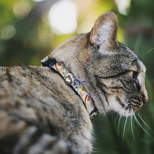 Collar para gato separable de Harry Potter regulable con cascabel para evitar pérdidas 3