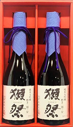 獺祭 純米大吟醸磨き二割三分(720ml)×2本ギフトセット