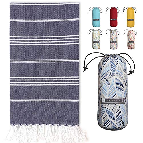 BAY LAUREL Turkish Beach Towel with Travel Bag 39 x 71 Quick Dry Sand Free Lightweight Large Oversized Beach Towel Turkish Towels Light Beach Towel Travel Towels BAY LAUREL Turkish Beach Towel with Travel Bag 39 x 71 Quick Dry Sand Free Lightweight Large Oversized Beach Towel Turkish Towels Light Beach Towel Travel Towels