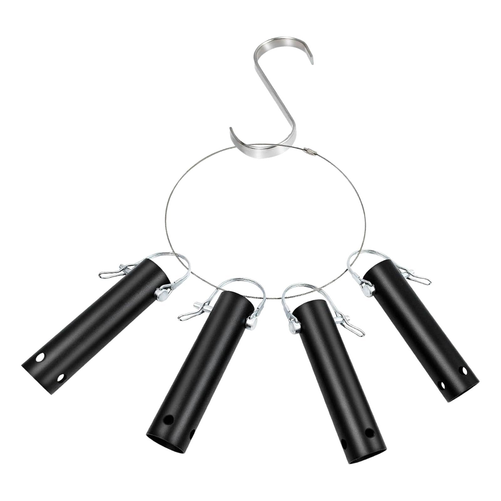 Pool Tool Holder and Organizer and S Shaped Hook for Rakes Nets Vacuum Heads 4Pcs-image-21