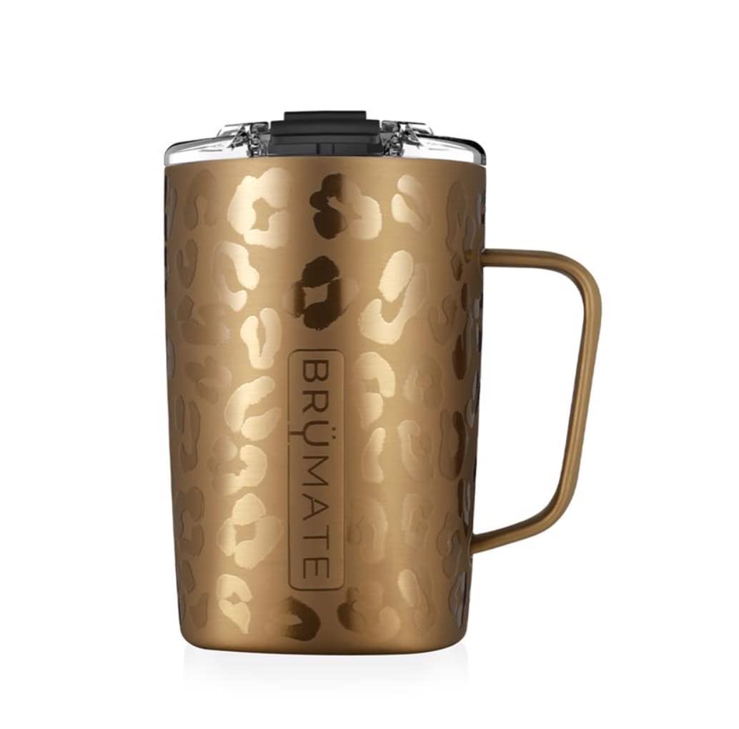 INSULATED MUG GOLD 16OZ