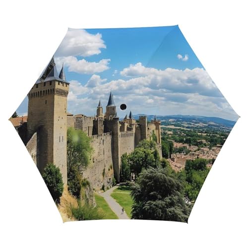 Regalo: con le sue dimensioni compatte e il design leggero, questo ombrello è facile da trasportare ovunque. Disponibile in una gamma di colori vivaci, è un regalo ideale per familiari, amici e colleghi che apprezzano la praticità combinata con stile.