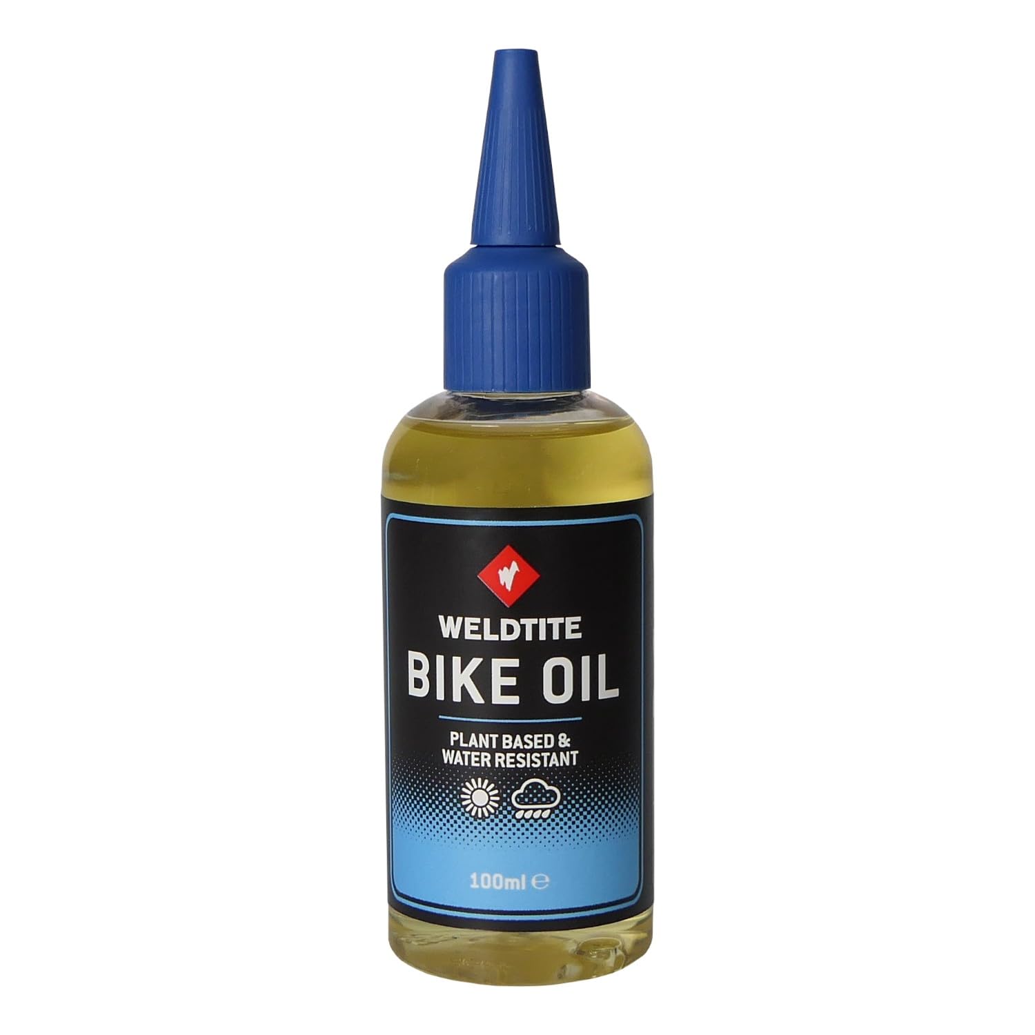 WELDTITE Plant Based Natural Bike Oil – 100ml Biodegradable Lube for Smooth Chain Performance (Pack of 1)
