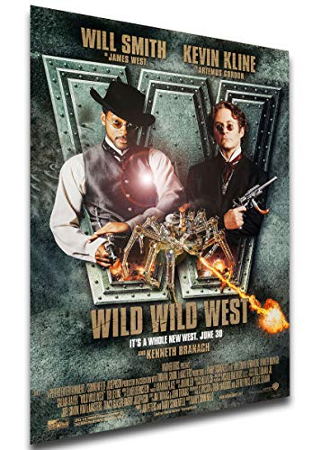 Instabuy Poster Locandina - Will Smith - Wild Wild West (1999) A3 42x30cm