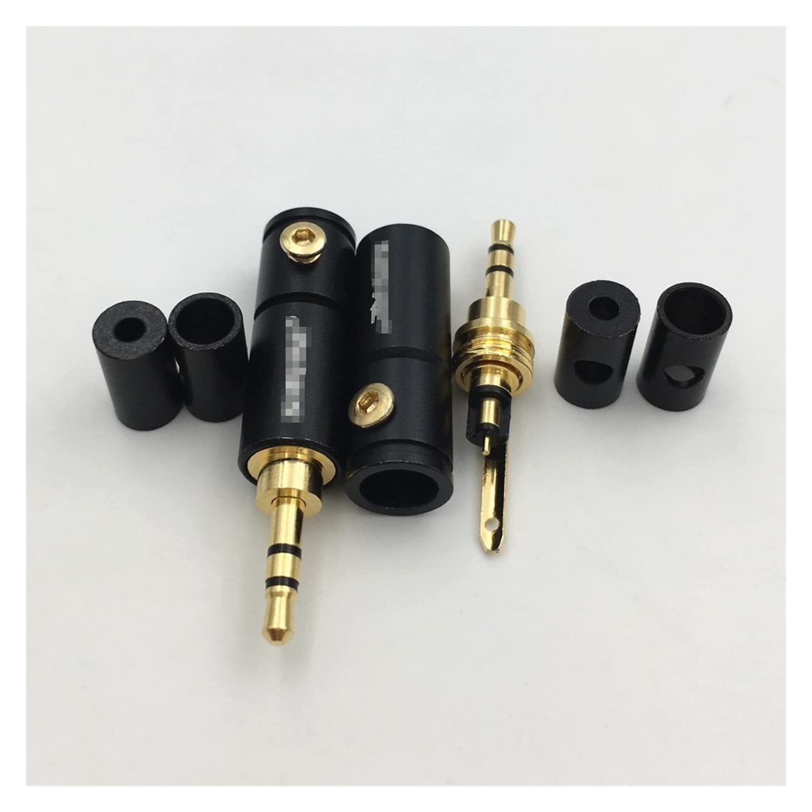 Keple Spina Jack Da 2,5 Mm, Stereo A 90 Gradi - Jack Di Riparazione Con Impugnatura In Plastica TS 3 Poli Maschio A Saldare Connettore Per Cavo Audio Fai Da Te - Foto 5