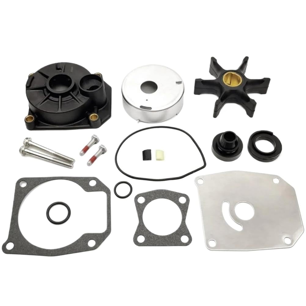 Kit Riparazione Girante Pompa Acqua Compatibile Con Fuoribordo 40-70 HP | Adatto per motori per barche da 40 45 50 55 60 65 70 CV; sostituisce i numeri di parte 0438593 e 0437772