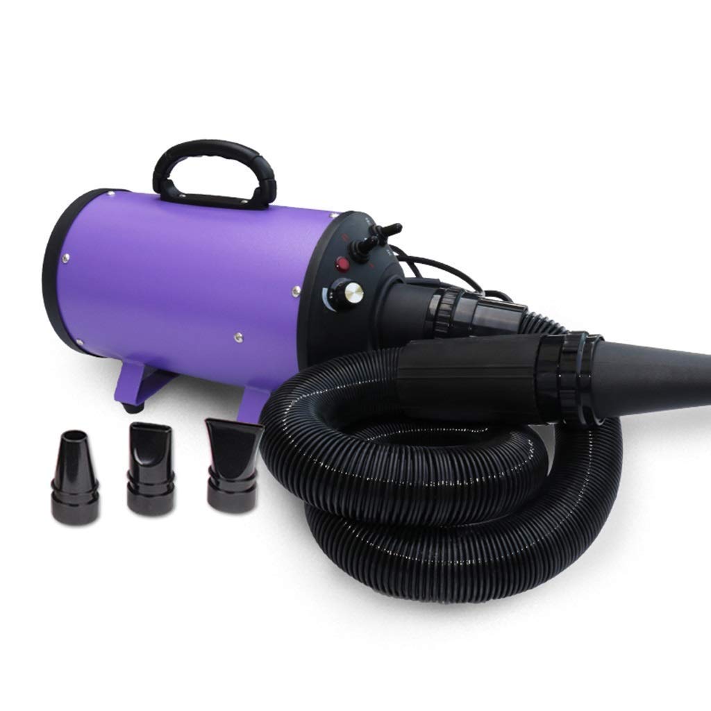 Pet Supplies Pet Hair Dryer Low Noise Motor 2200W A Powerful But Quiet Dog Dryer Variable Speed with