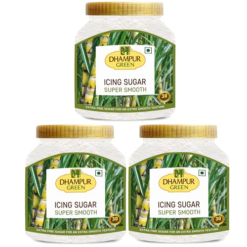 Image of Dhampure Speciality Icing Sugar, 2.4 Kg (800G X 3) | Sugar For Baking Confectioners | Sulphurless