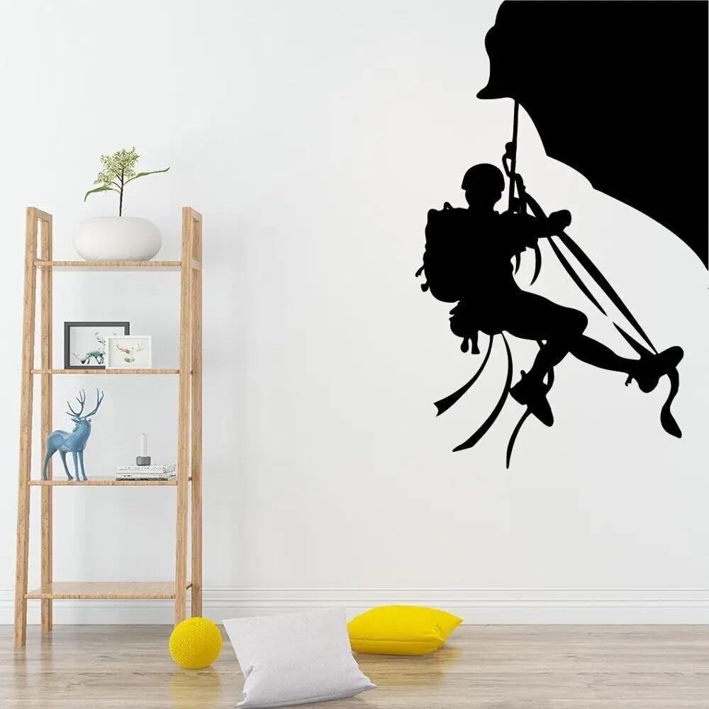 DIY Sports Mountain Climbing Home Decorations PVC Decal Nursery Kids Room Wall Decor Vinyl Art M 28cm X 44cm