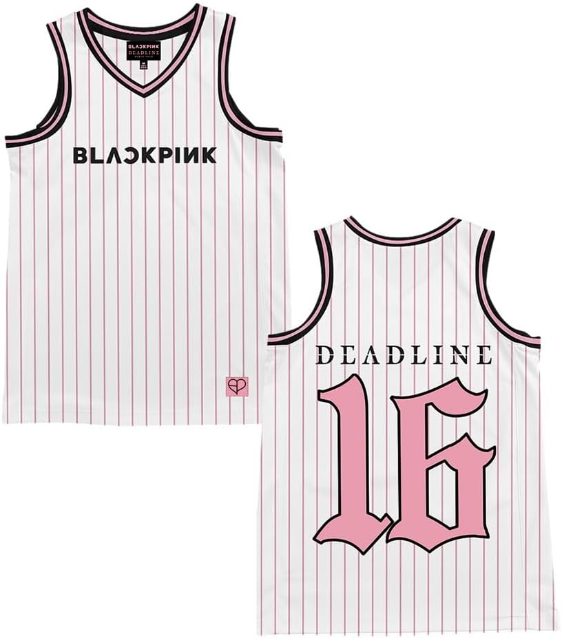 Blackpink Unisex Adult Official Merch Deadline Jersey
