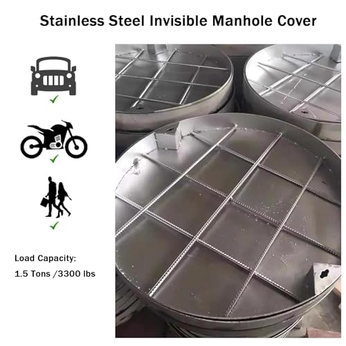 Couvercle de regard anti-rouille pour une terrasse extérieure impeccable