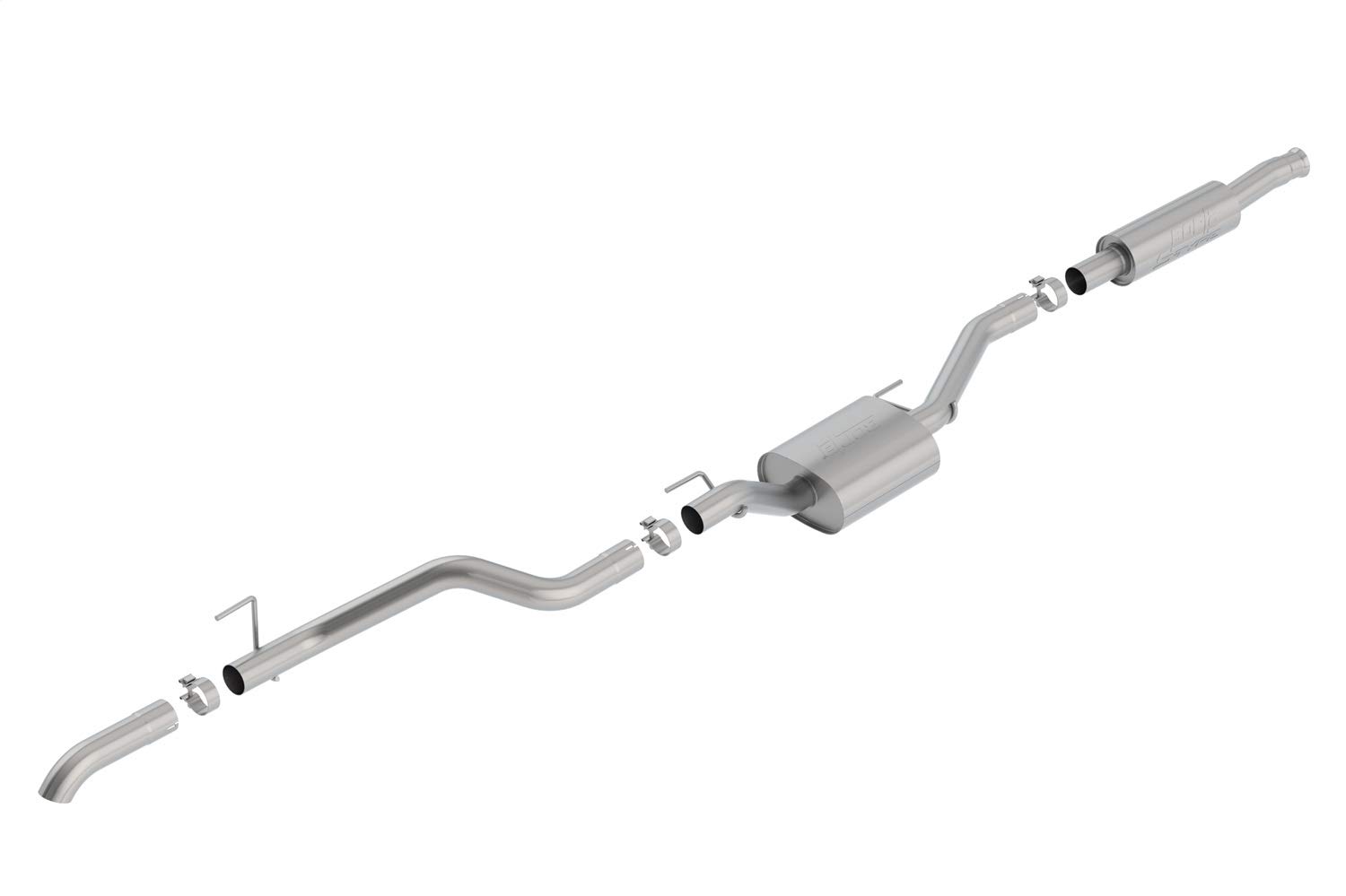 Borla140809 S-Type Cat-Back Exhaust System for Jeep Gladiator