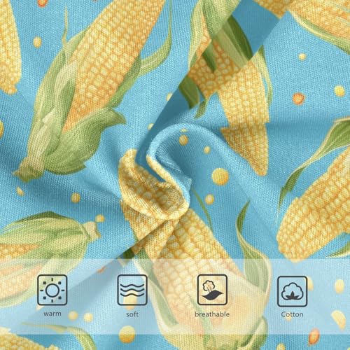 Wusikd Cobs Dots Girls' Underwear Cotton Corn Girls Briefs Soft Toddler Underwear 2T3