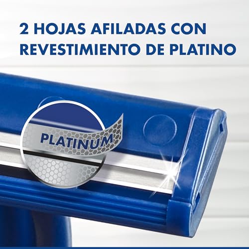 Variante de Gillette cuchilla de afeitar Blue II desechable 20 unidades (15+5)