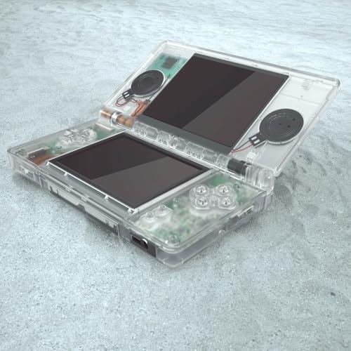 Image of eXtremeRate Glow in Dark - Green Replacement Full Housing Shell for Nintendo DS Lite, Custom Handheld Console Case Cover with Buttons, Screen Lens for Nintendo DS Lite NDSL - Console NOT Included
