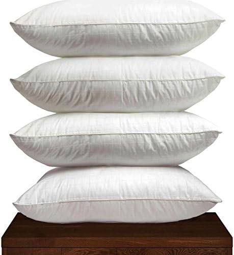 4 X DUCK FEATHER HOTEL QUALITY PILLOWS